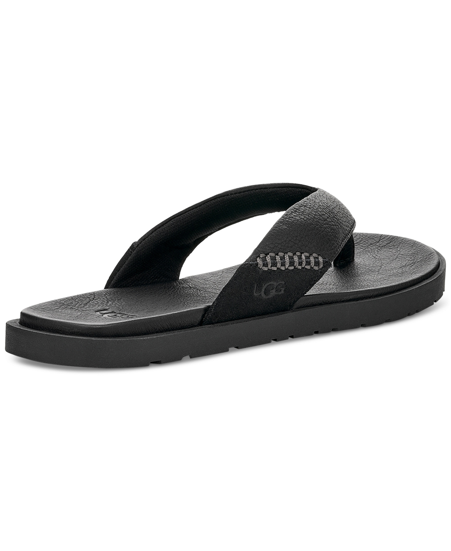 UGG® Men's Seaside II Flip Sandals - Black