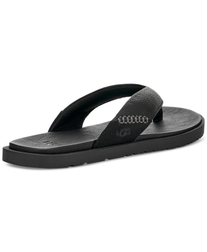 UGG® Men's Seaside II Flip Sandals - Black