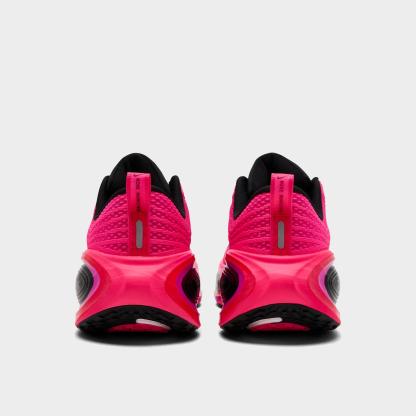 Women's Nithtke Vomero Plus Running Shoes - Part 2 - Black/Hyper Pink/Fuchsia Blast/Black - Back view