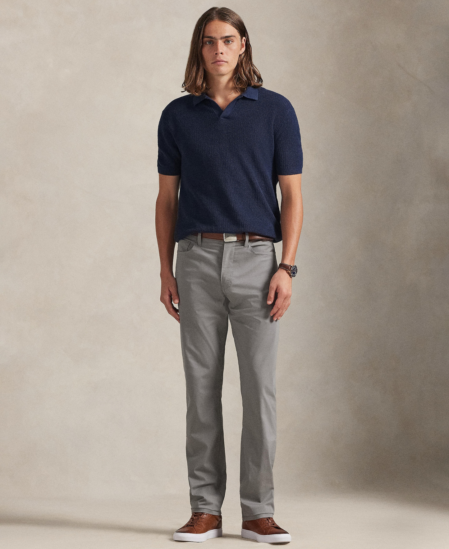Polo Ralph Lauren Men's Classic-Fit Performance Twill Pants - Perfect Gray