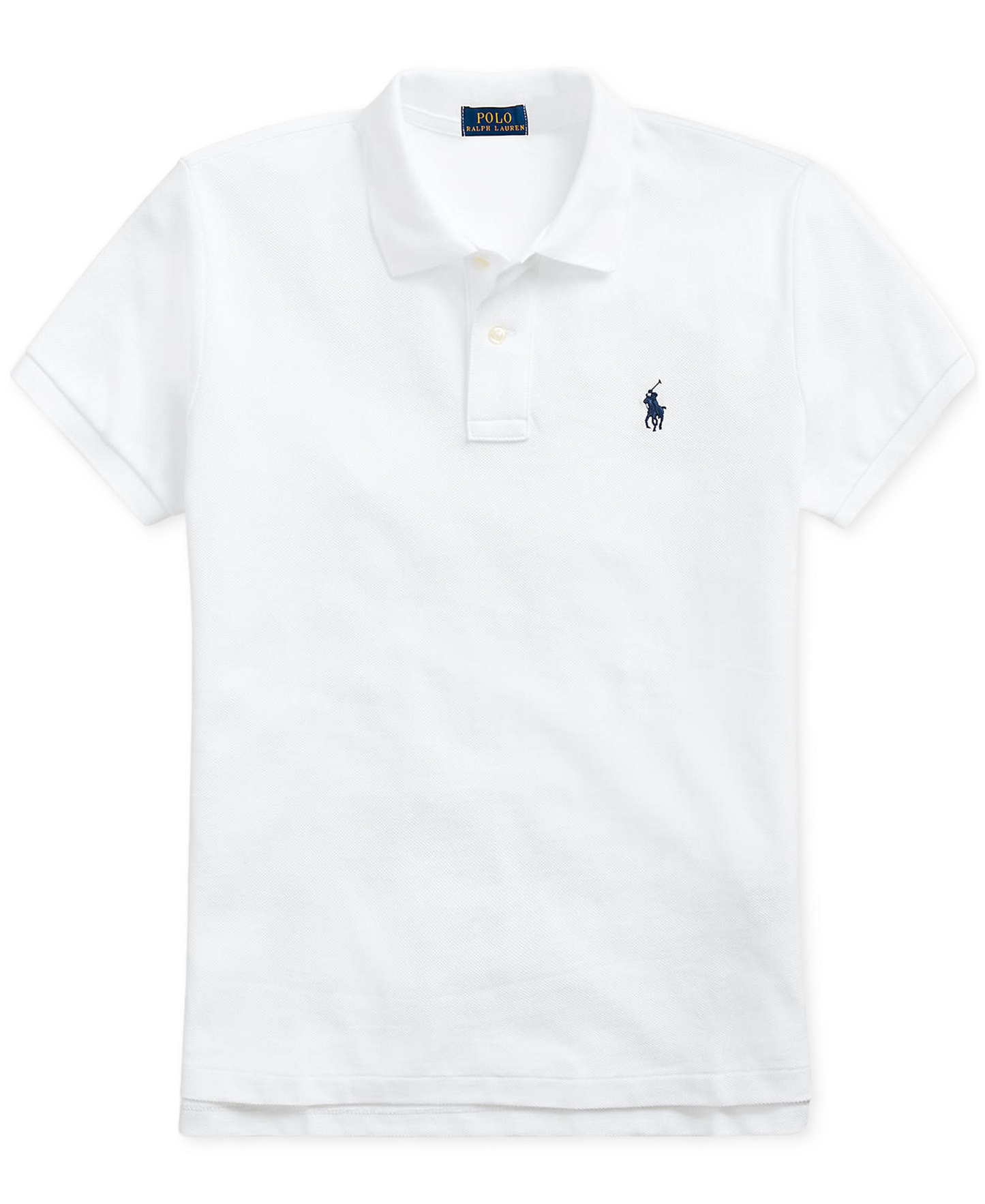Polo Ralph Lauren Women's Classic-Fit Mesh Polo Shirt - White