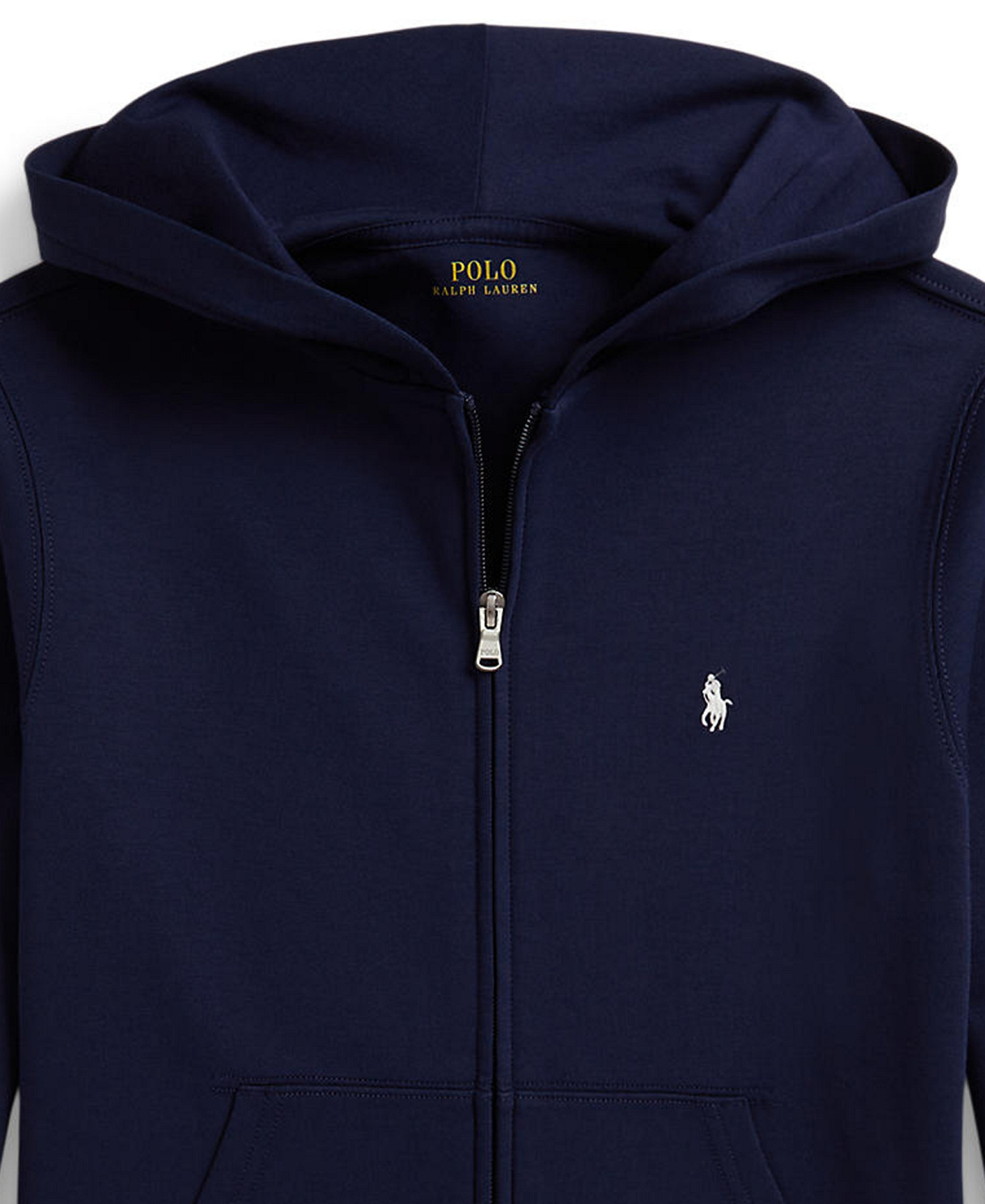 Polo Ralph Lauren Boys' 8-20 Double-Knit Full-Zip Hoodie - Newport Navy