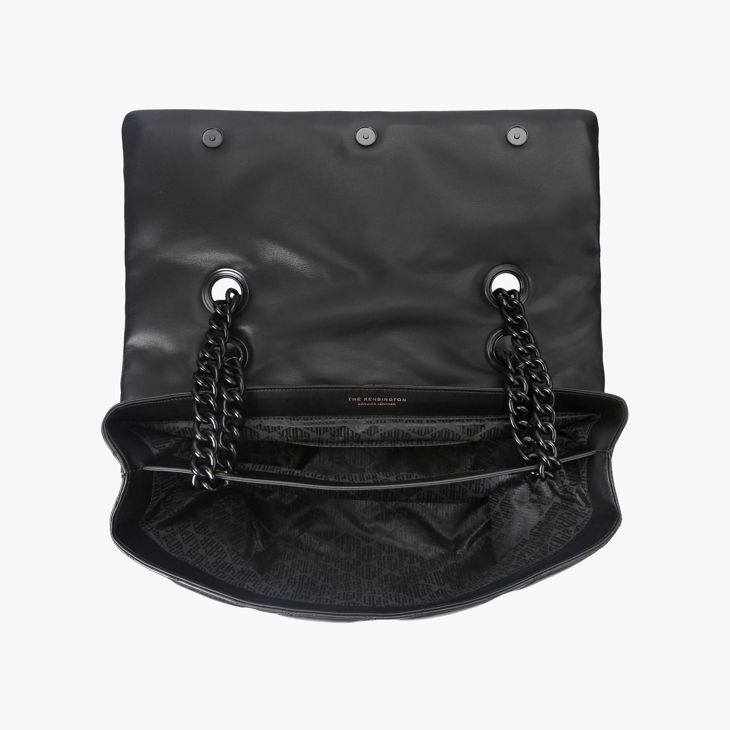 Kurt Geiger London Macro Kensington Drench Bag - Black - view 5
