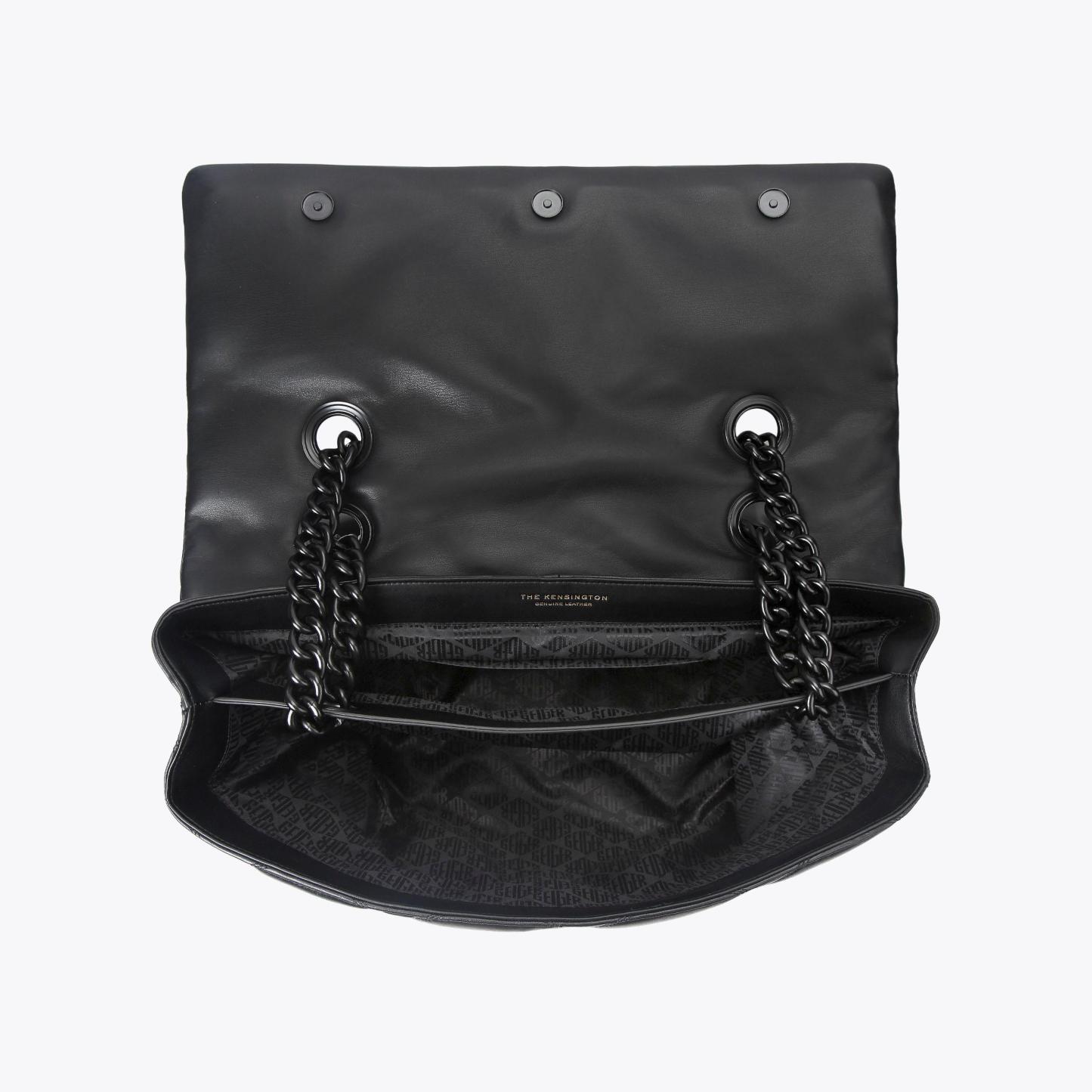 Kurt Geiger London Macro Kensington Drench Bag - Black - view 5