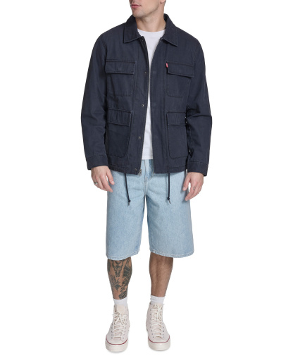 Levi's Men's Cotton Canvas Field Jacket - Navy