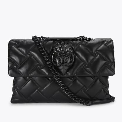 Kurt Geiger London Macro Kensington Drench Bag - Black