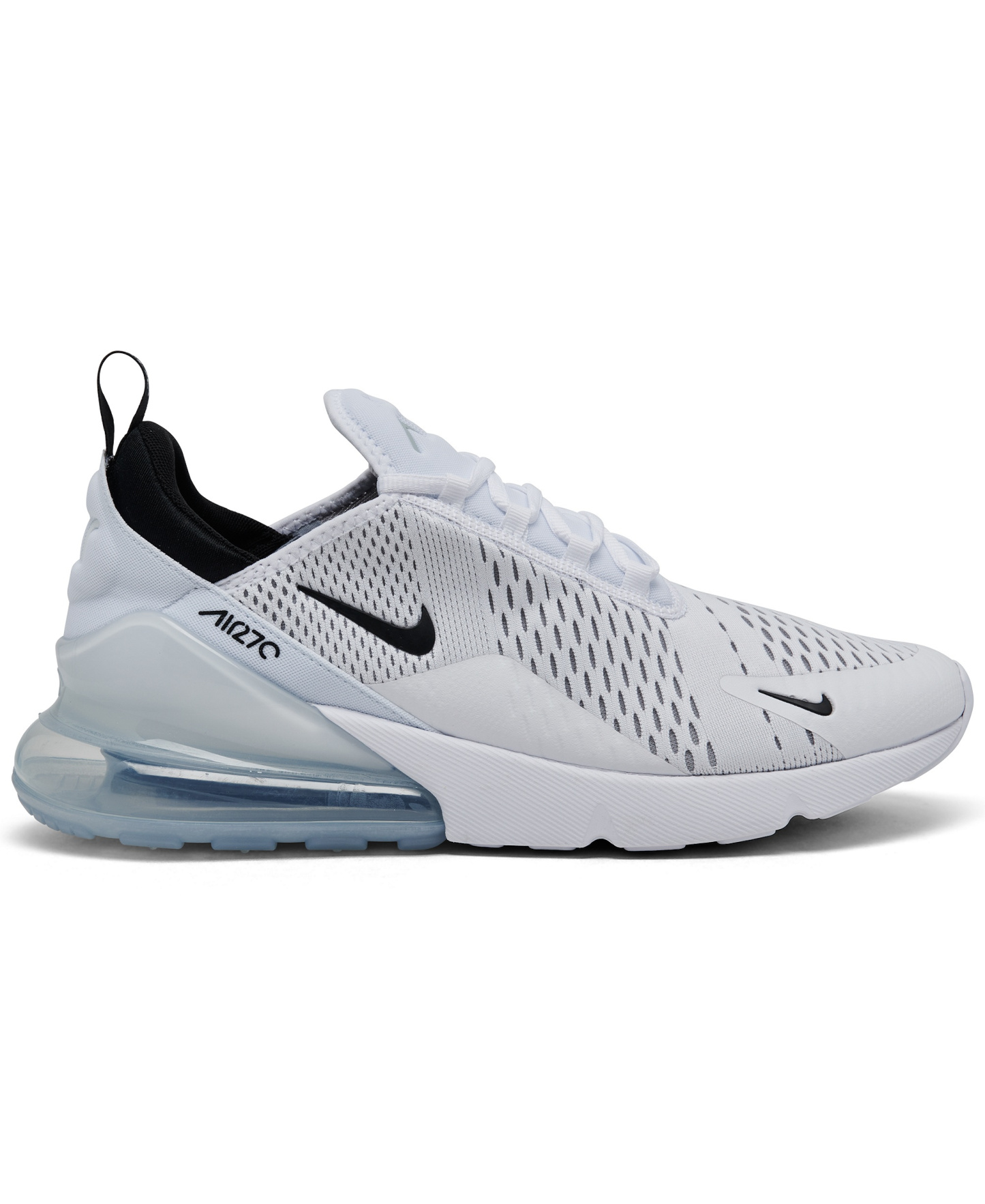 Nike Men's Air Max 270 Casual Sneakers from Finish Line - White, Black