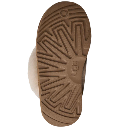 UGG® Kids Cozy II Knit Slip-On Slippers - Cream