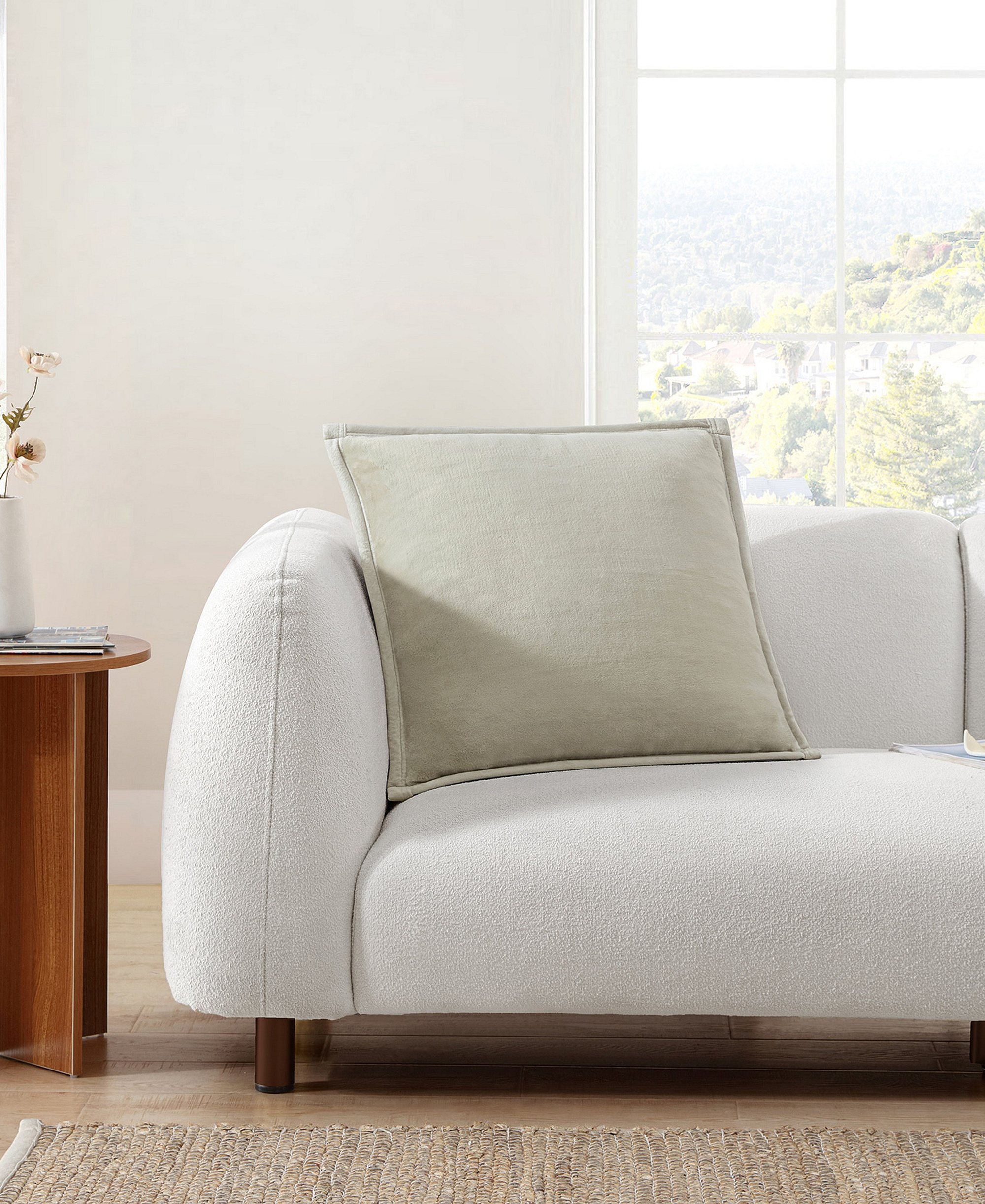UGG® Coco 2-Pack Decorative Pillow, 20" x 20" - Shoreline