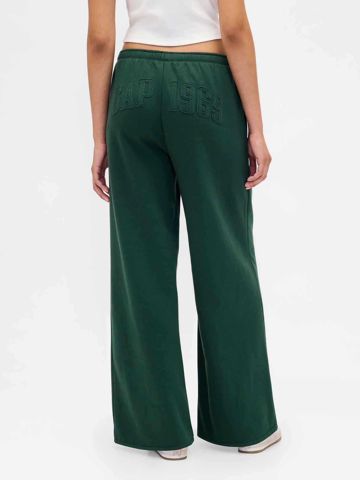 VintageSoft Baggy Sweatpants - Deep hunter green