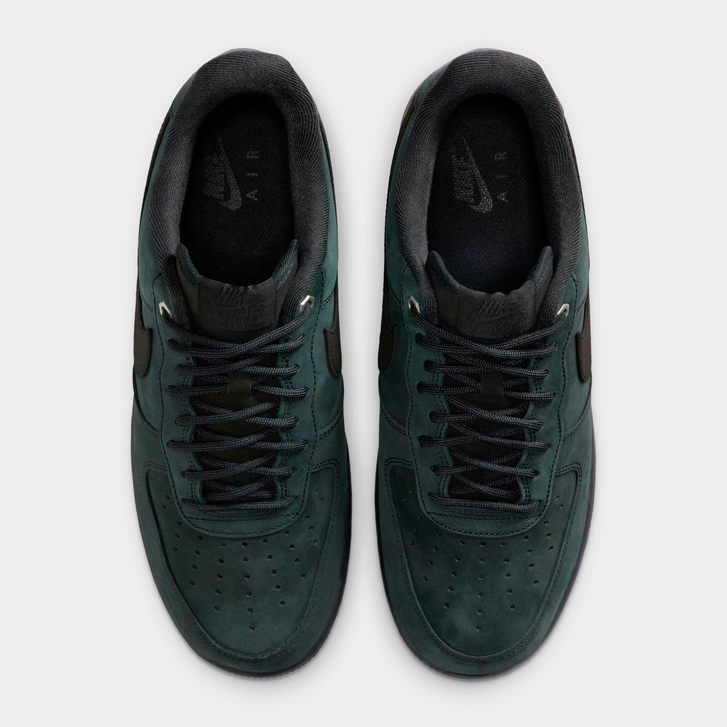 Men's Nithtke Air Force 1 '07 WB Casual Shoes - Black/Black - Top view