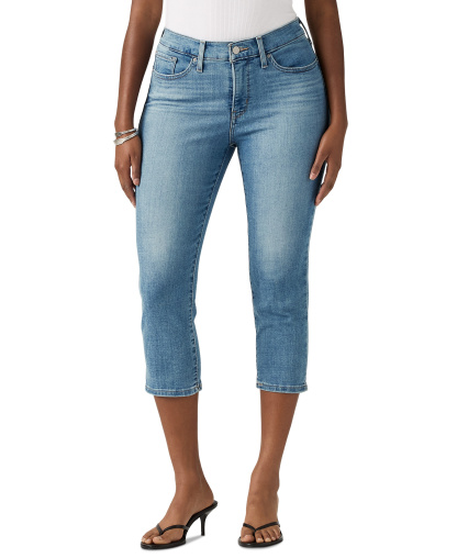 Levi's 311 Shaping Skinny Mid Rise Capri Jeans
