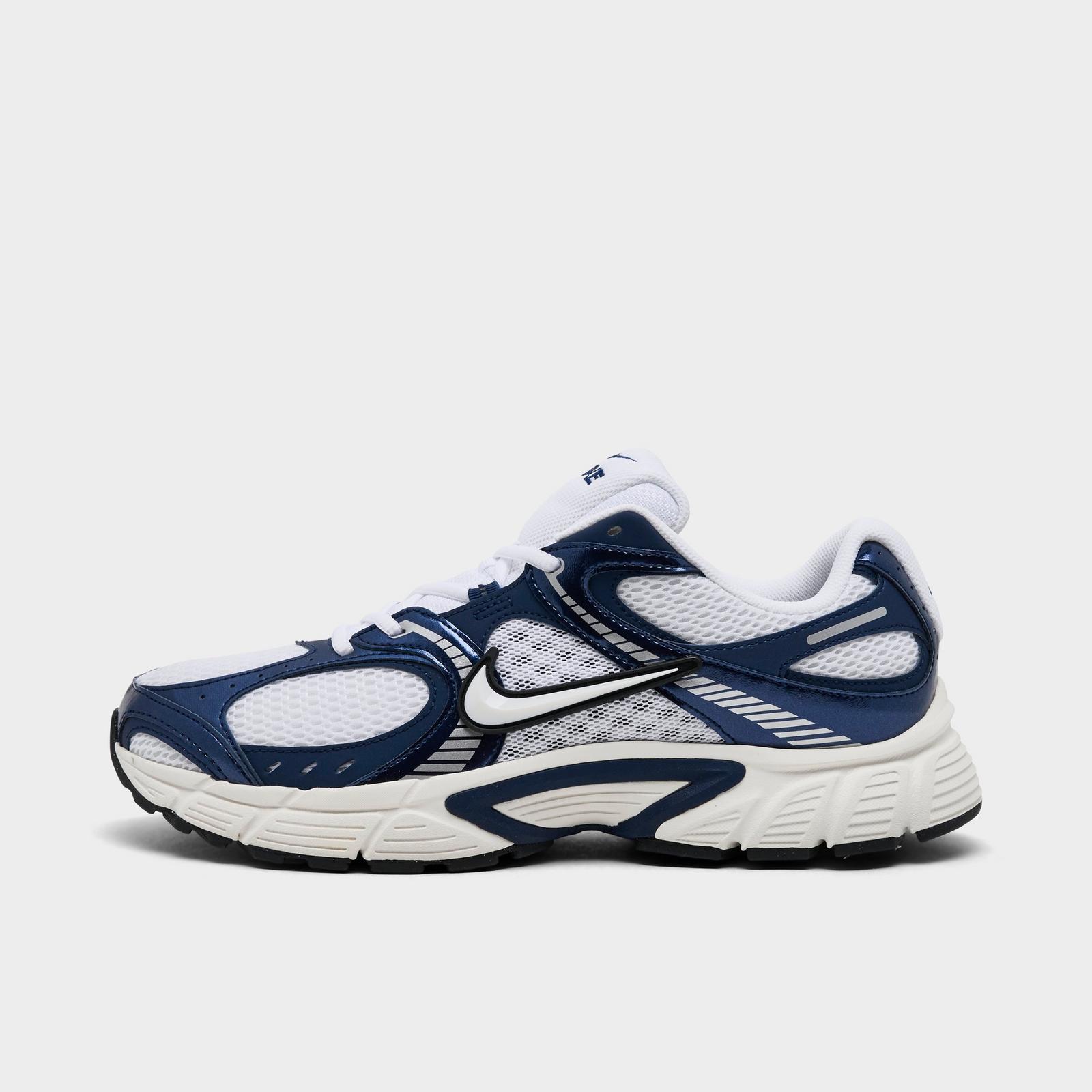 Men's Nike V5 RNR Casual Shoes - White/Midnight Navy/Metallic Silver/White