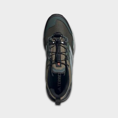 Men's adidas Terrex Skychaser Hiking Shoes - Olive Strata/Grey/Core Black - view 5