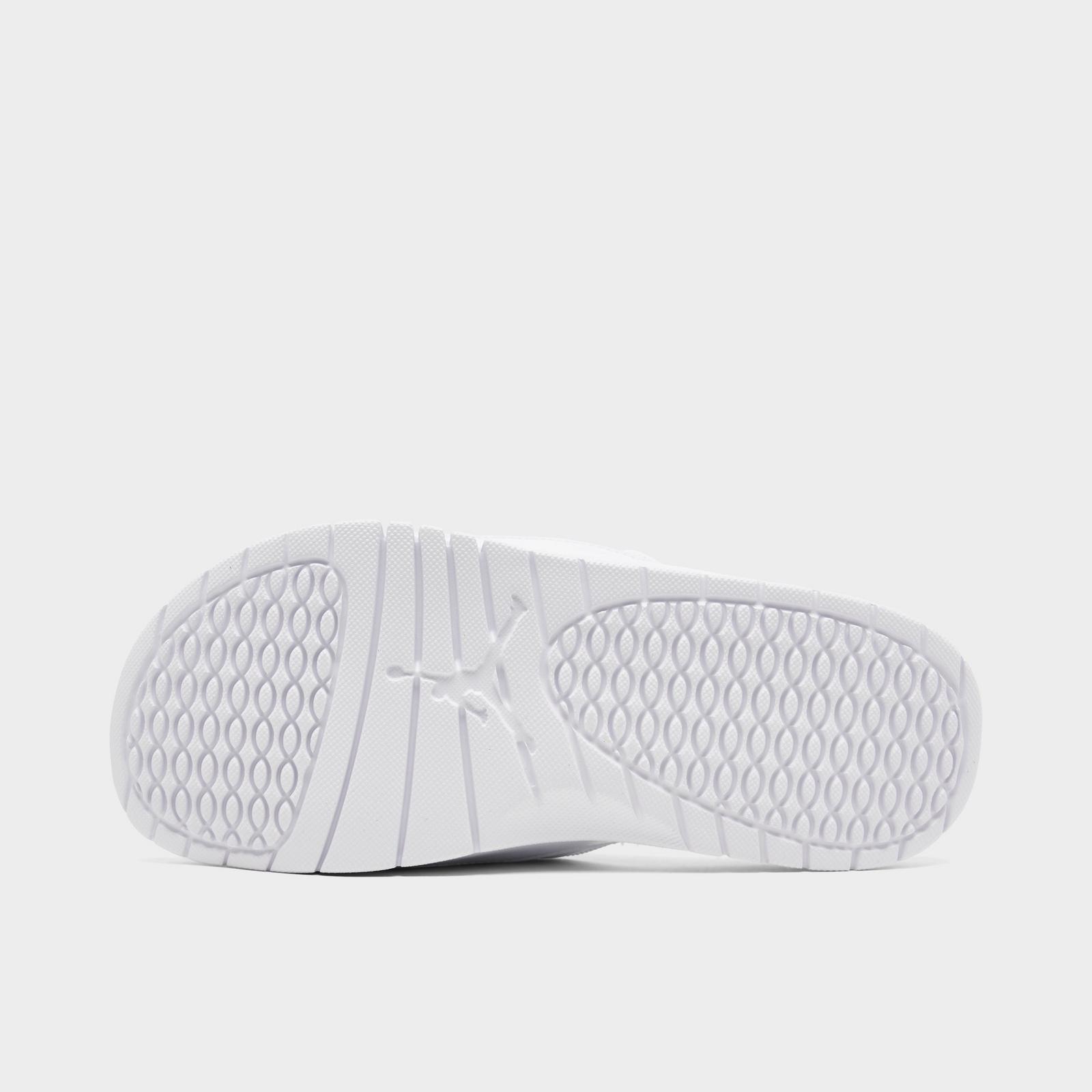 Men's Jordan Hydro 11 Retro Slide Sandals - White/Legend Blue/Black - view 6