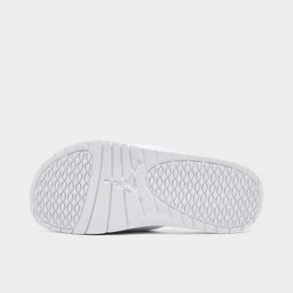 Men's Jordan Hydro 11 Retro Slide Sandals - White/Legend Blue/Black - view 6