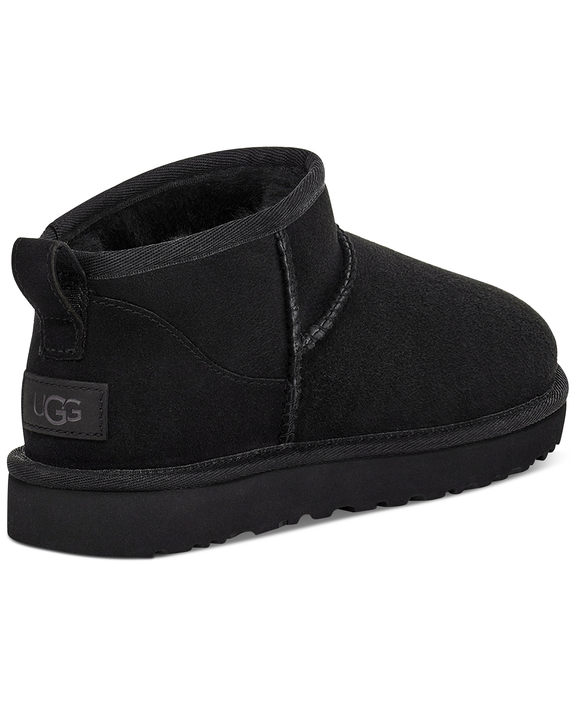 UGG® Women's Classic Ultra Mini Pull-On Booties - Black
