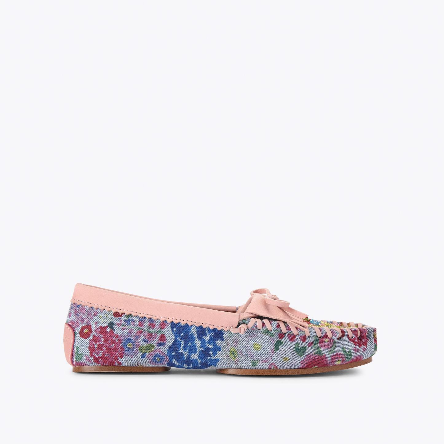 Kurt Geiger London Beaded Moccasin - Blue