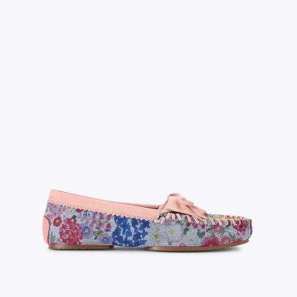 Kurt Geiger London Beaded Moccasin - Blue