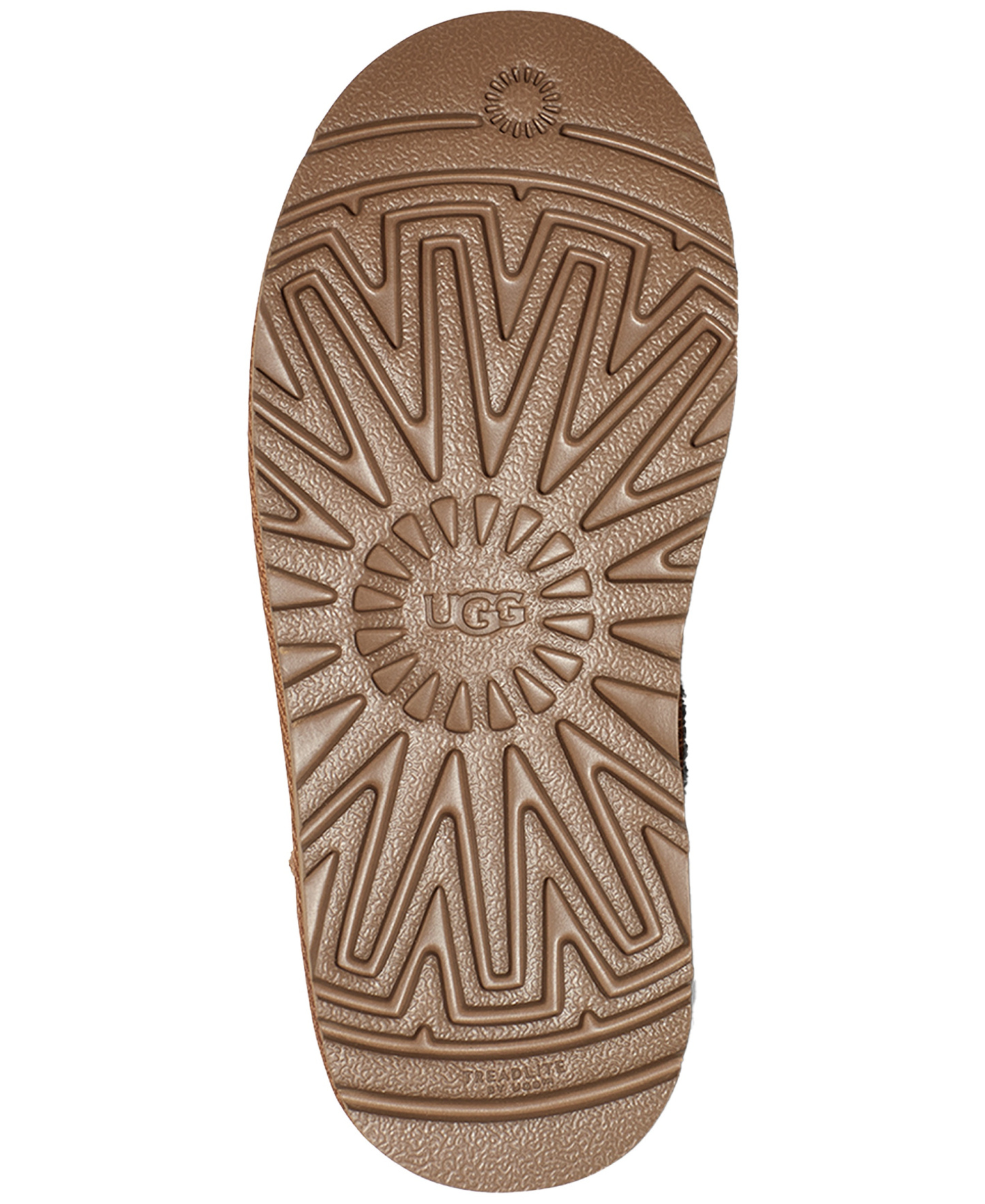 UGG® Kids Classic Ultra Mini Platform Booties - Chestnut