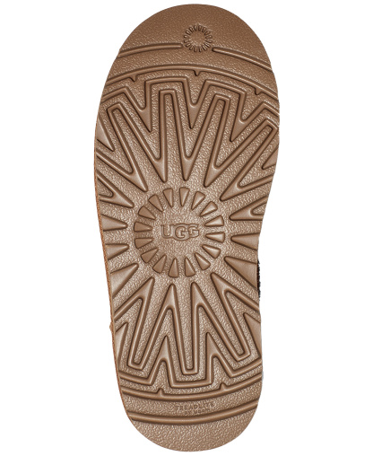 UGG® Kids Classic Ultra Mini Platform Booties - Chestnut
