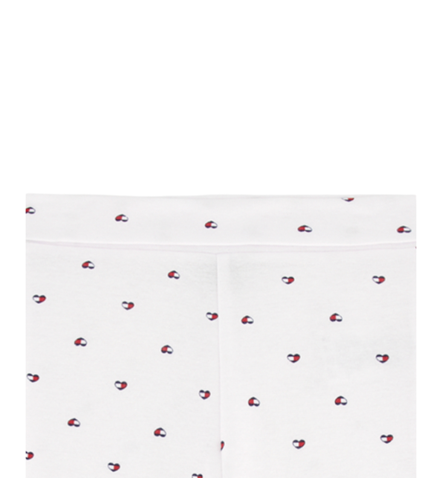 Tommy Hilfiger Baby Girls' Flag Heart Print Bodysuits and Leggings, 3-Piece Set - Pink/White