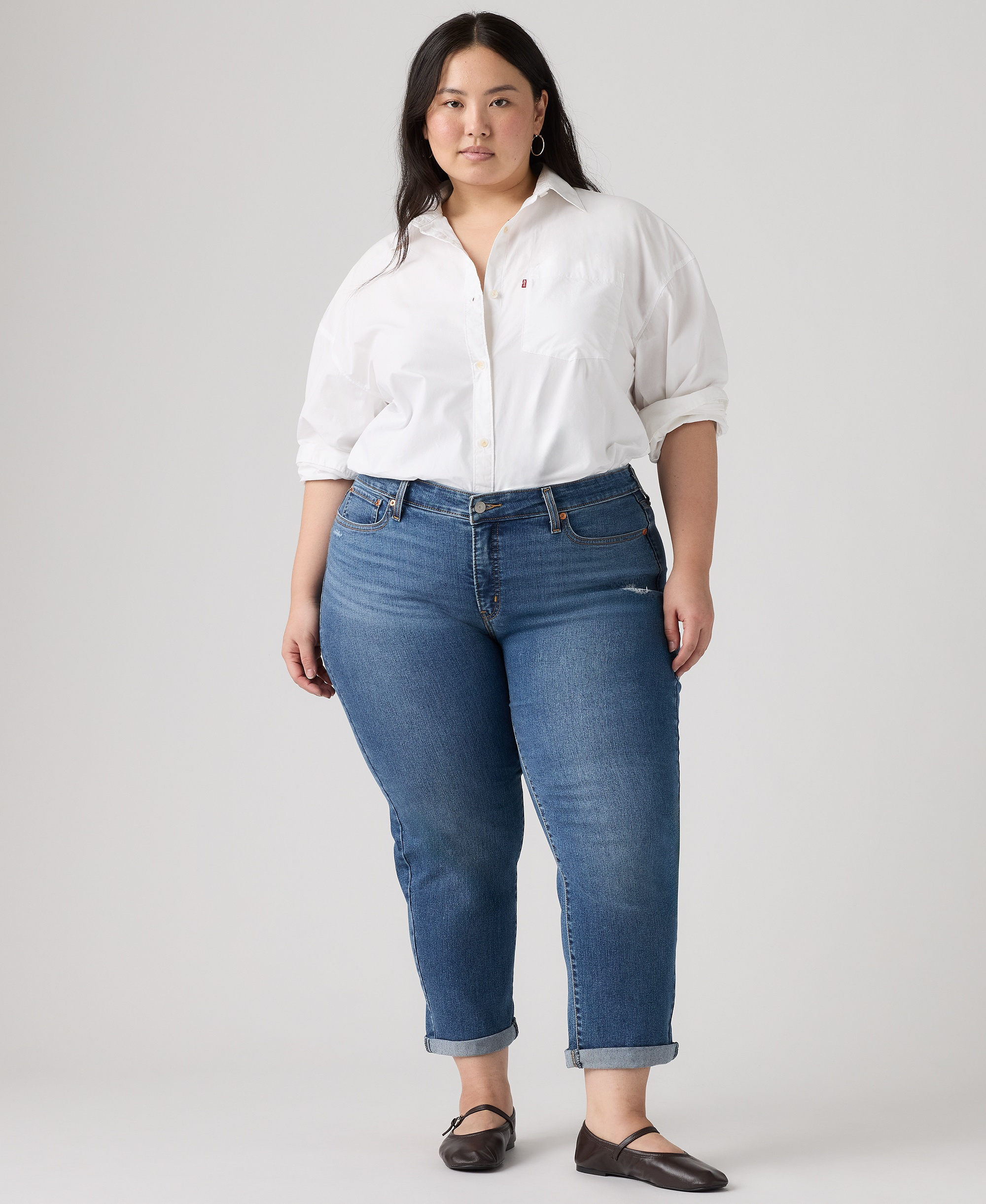 Levi's Women's Relaxed Boyfriend Tapered Leg Jeans - So On
