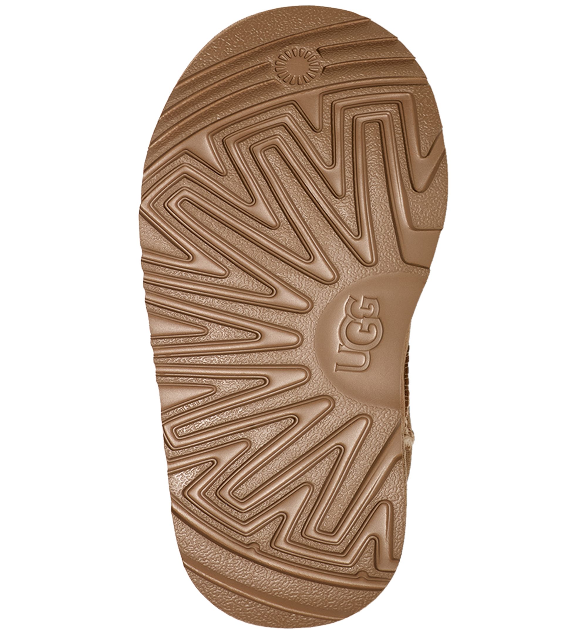 UGG® Toddler Kids Classic Mini II Round Toe Booties - Sand