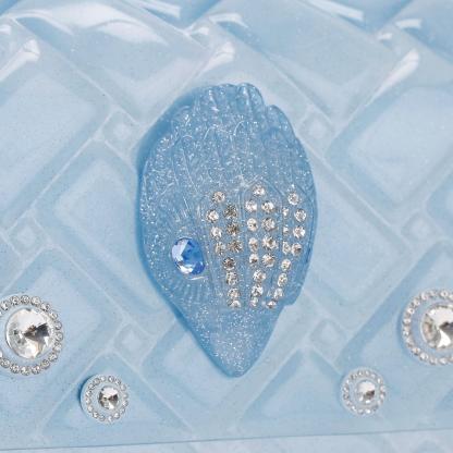 Kurt Geiger London Jelly Kensington Crystal Bag - Blue - view 5