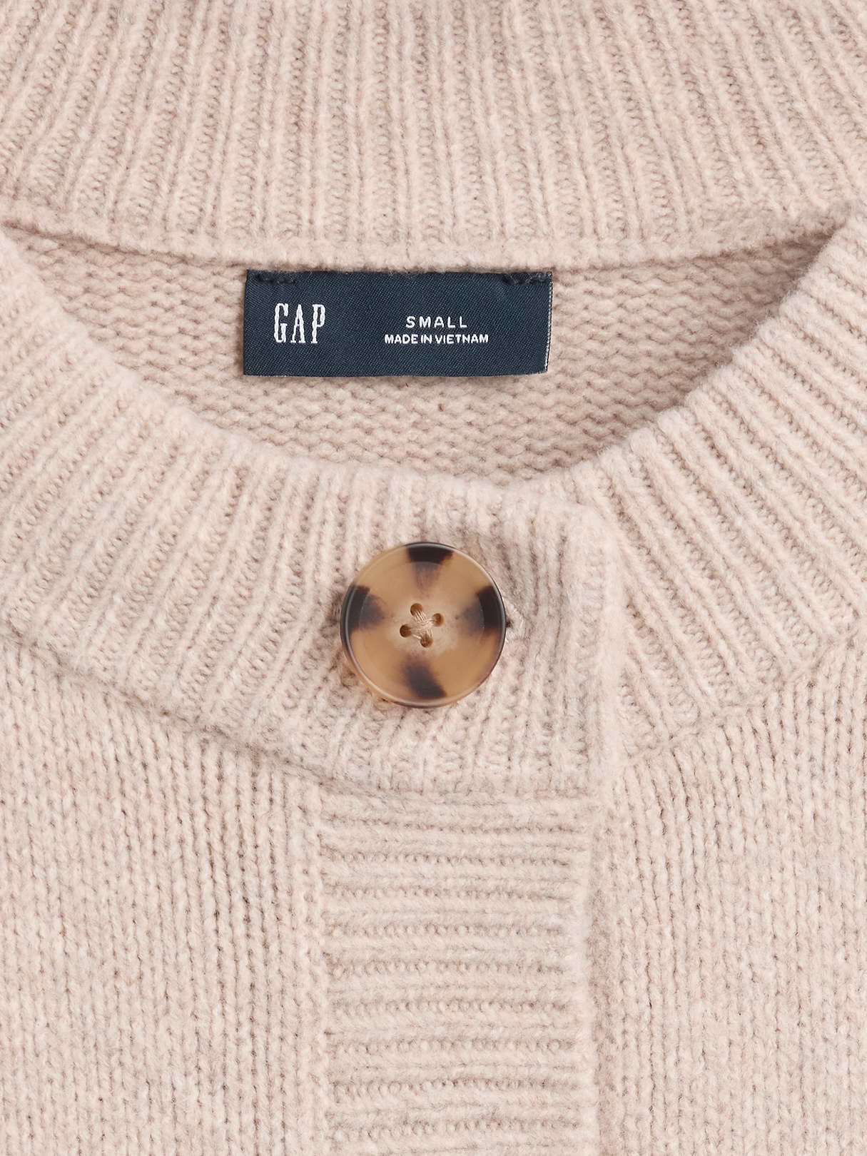 CashSoft Oversized Chunky Cardigan - Cobblestone beige