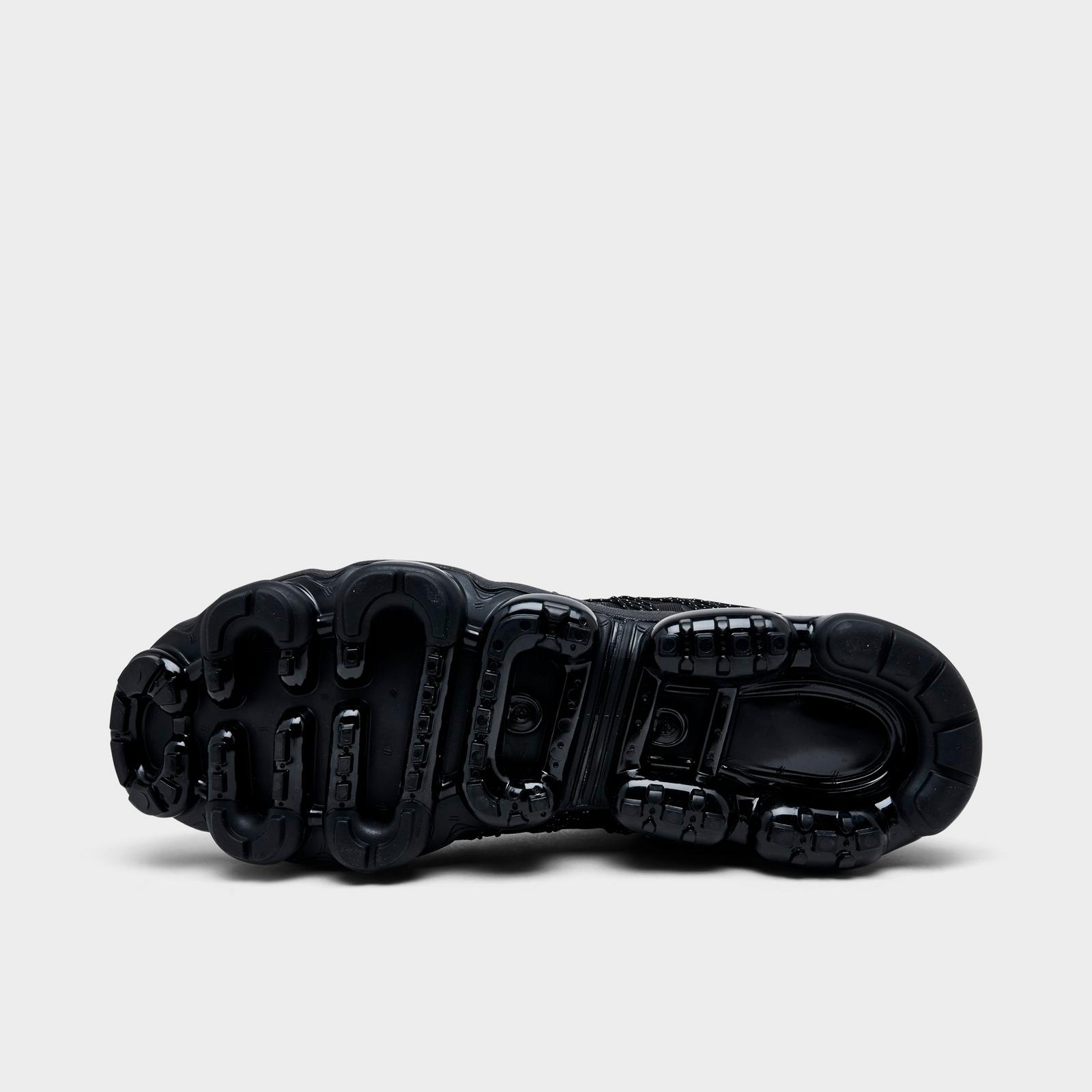 Men's Nike Air VaporMax Run Utility Running Shoes - Black/Reflective Silver/Black/Black