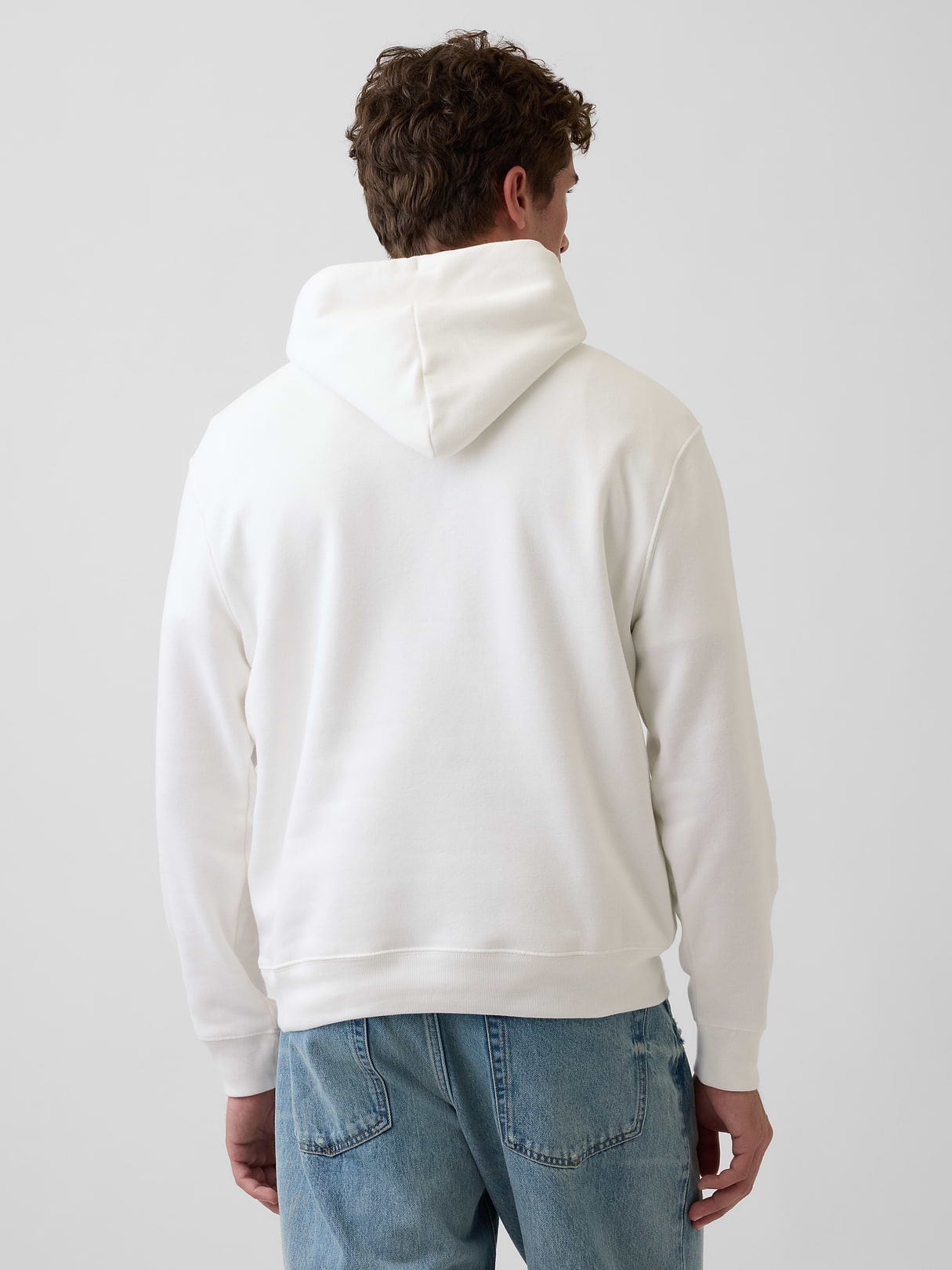 Adult VintageSoft Arch Logo Hoodie - Off white
