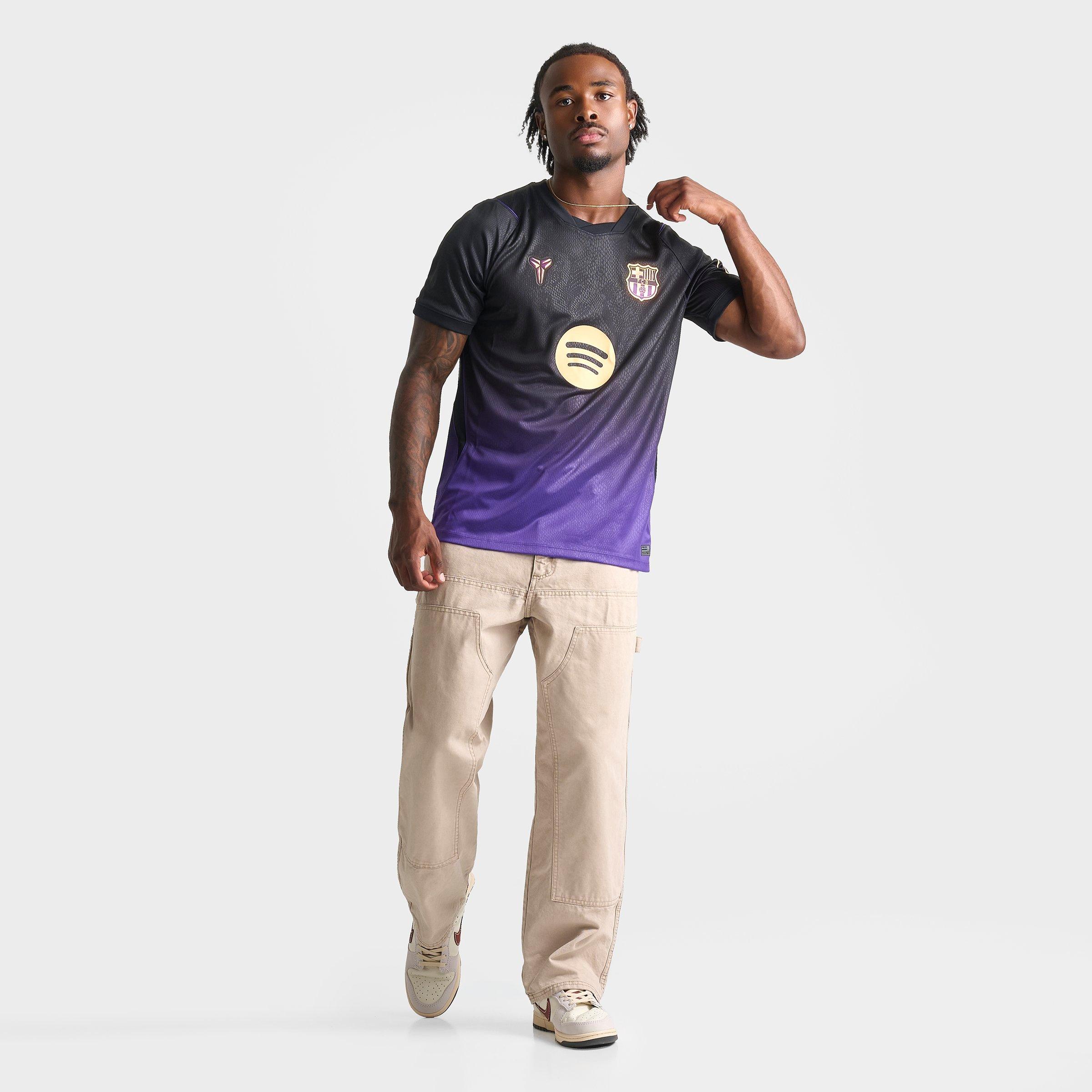Men's Nithtke F.C. Barcelona 2026-27 Stadium Away Kobe Dri-FIT Replica Soccer Jersey - Field Purple/Field Purple/Metallic Gold