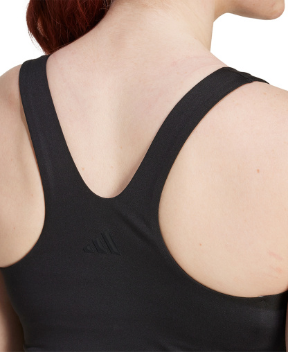 adidas Women's All Me Medium-Support Bra Tank Top - Black