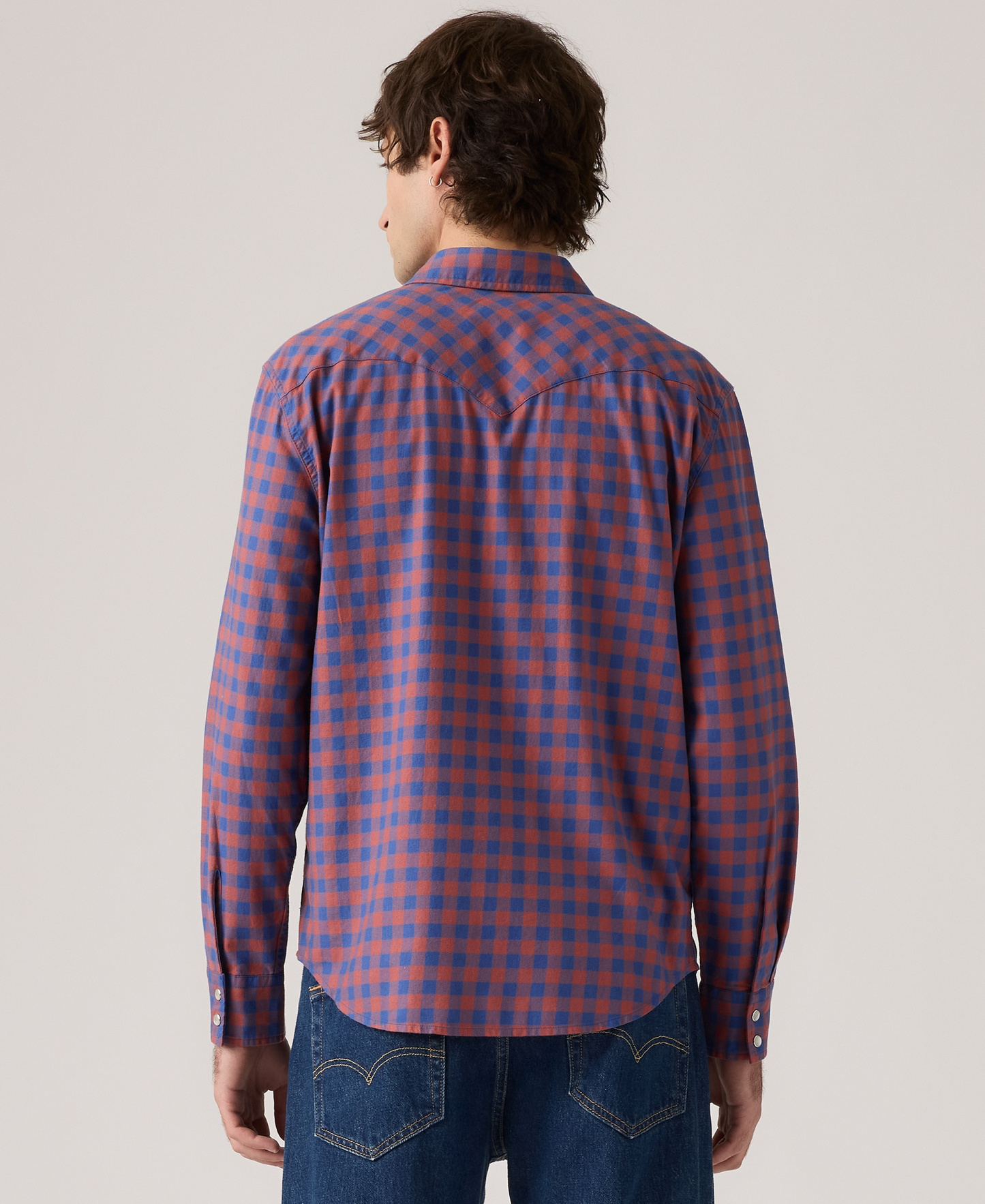 Levi's Men's Classic-Fit Western Shirt - Sunshine Blue