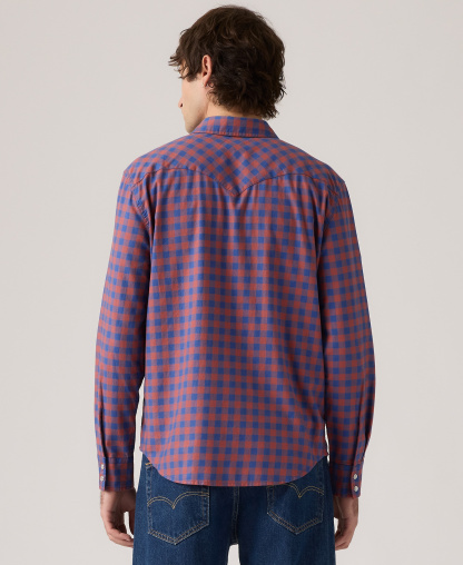 Levi's Men's Classic-Fit Western Shirt - Sunshine Blue