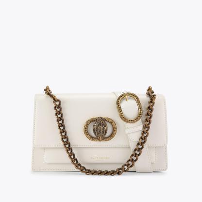 Kurt Geiger London Chelsea East West Bag - White