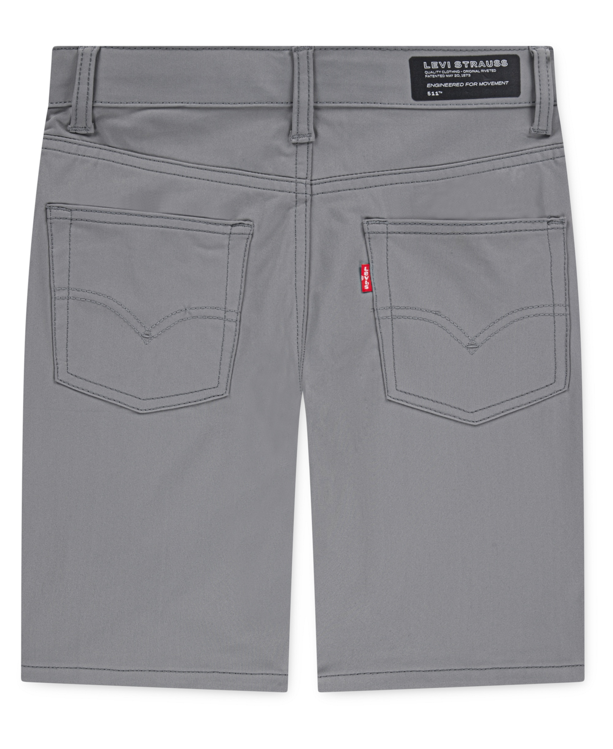 Levi's Boys' 8-20 Slim-Fit Performance Stretch Shorts - Sharkskin