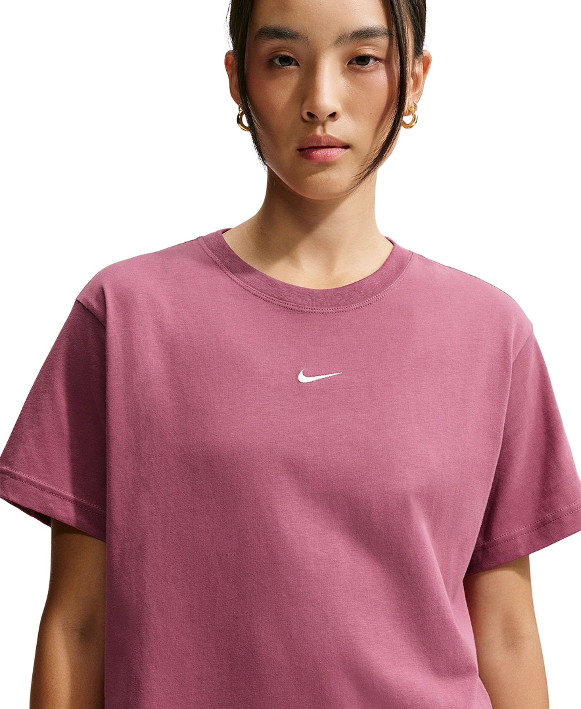 Nike Women's Sportswear Crewneck T-Shirt - Pink Smoke/sail