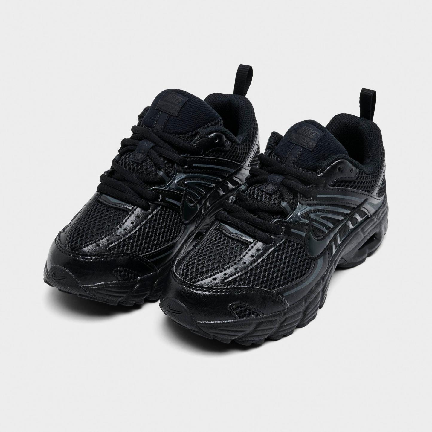 Little Kids' Nithtke Air Max Moto 2K Casual Shoes - Black/Dark Smoke Grey - Both shoes facing left