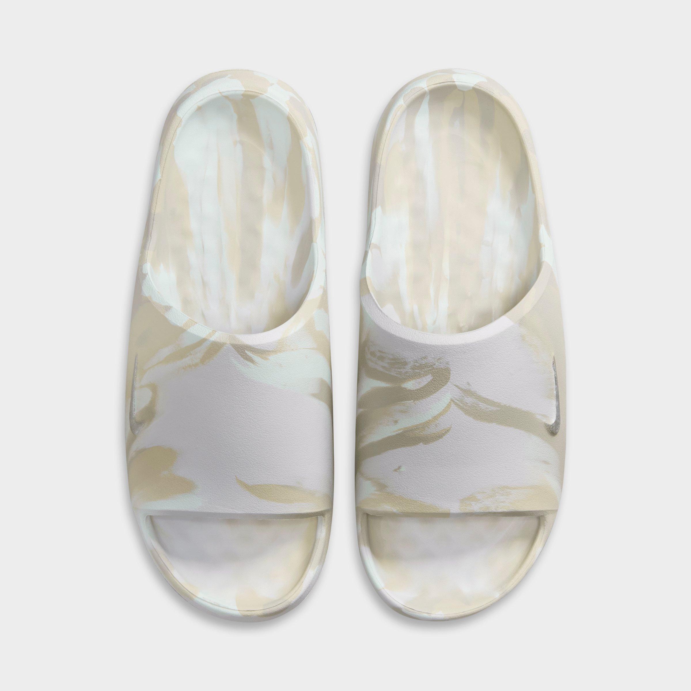 Women's Nithtke Calm 2.0 Slide Sandals - Off White/Barely Green/Spruce Aura/Off White - Top view