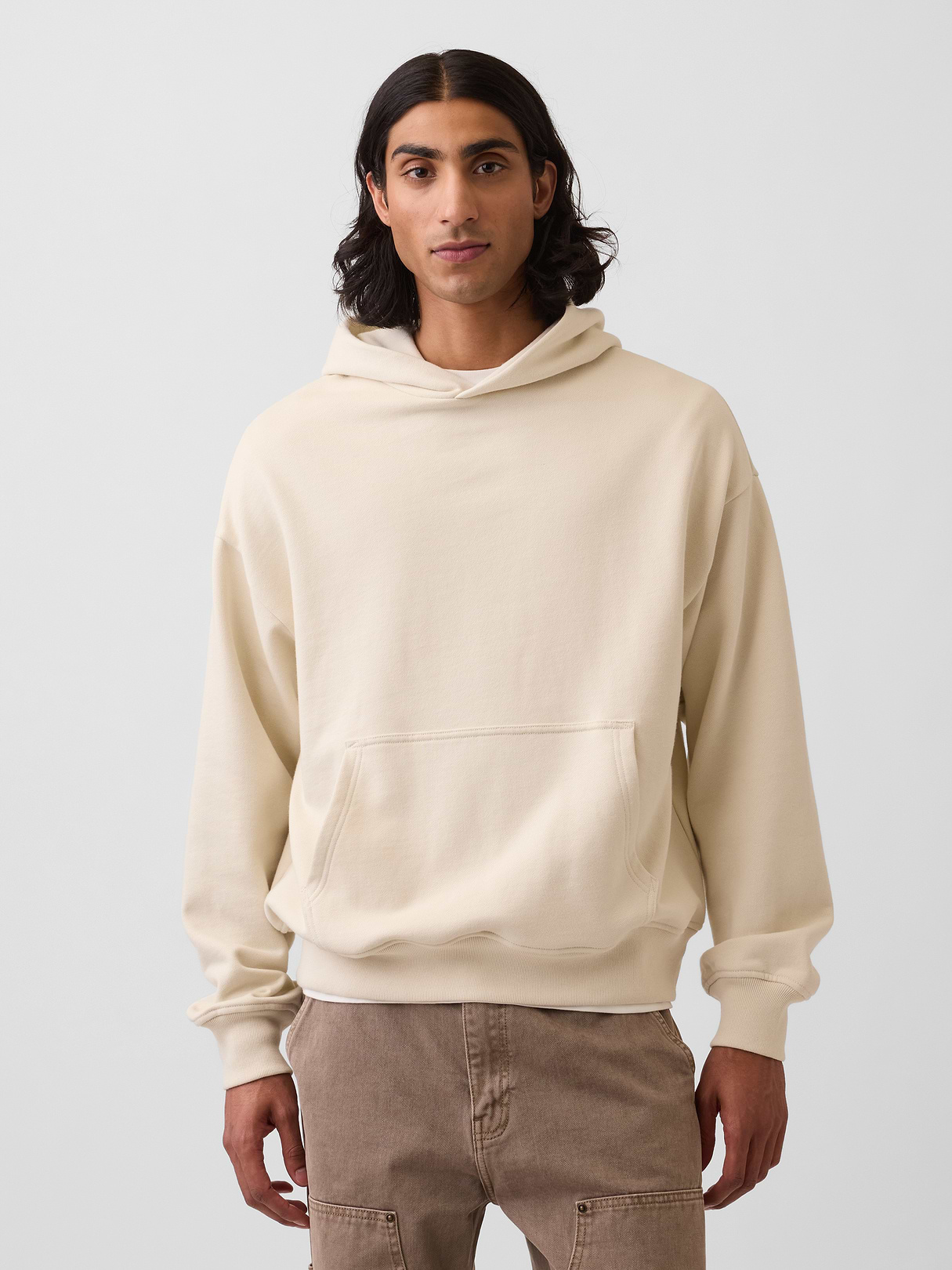 Adult Heavyweight Oversized Hoodie - birch