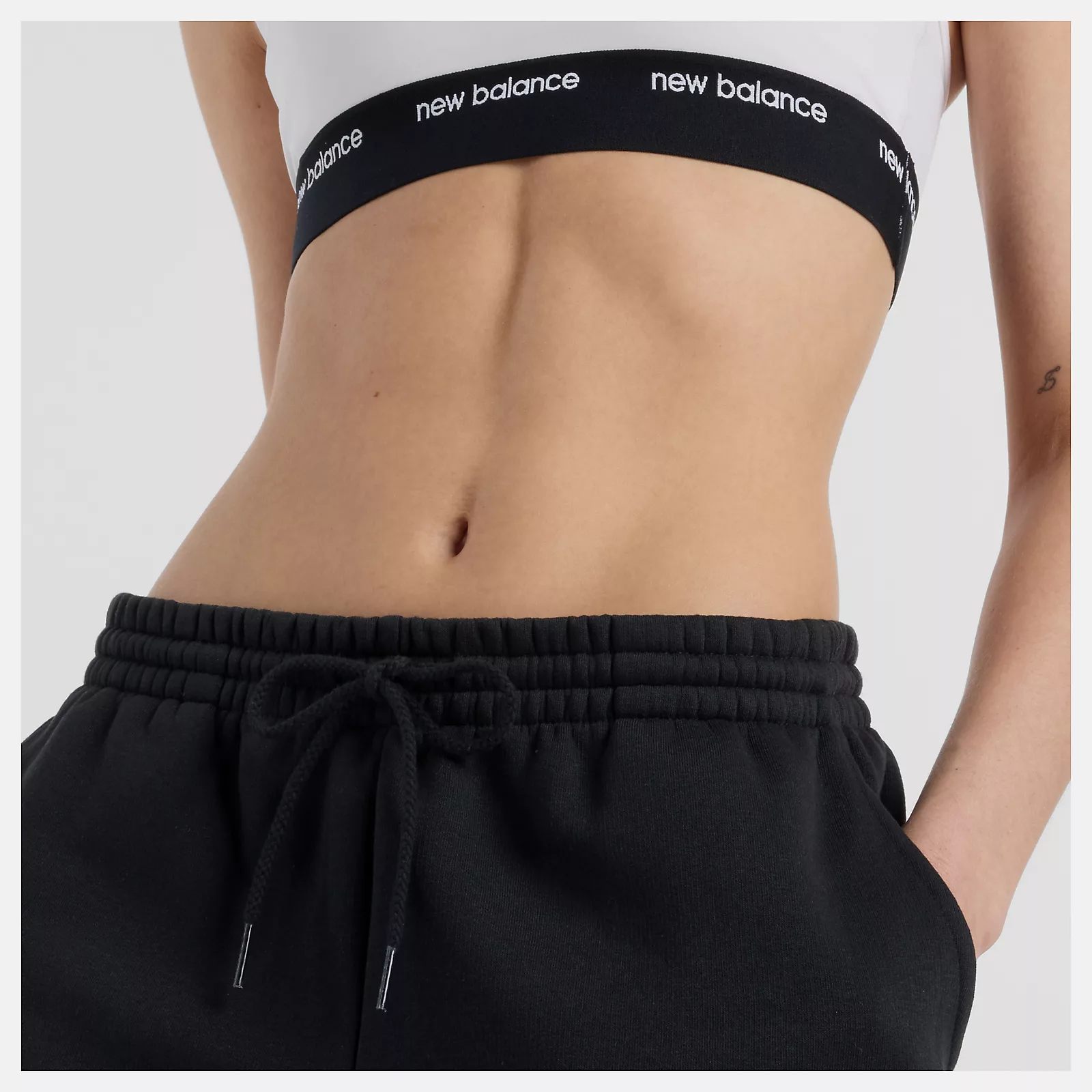 New Balance Sport Essentials Fleece Short, WS51501BK