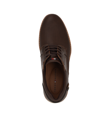Tommy Hilfiger Men's Nemoza Lace Up Dress Oxfords - Medium Brown