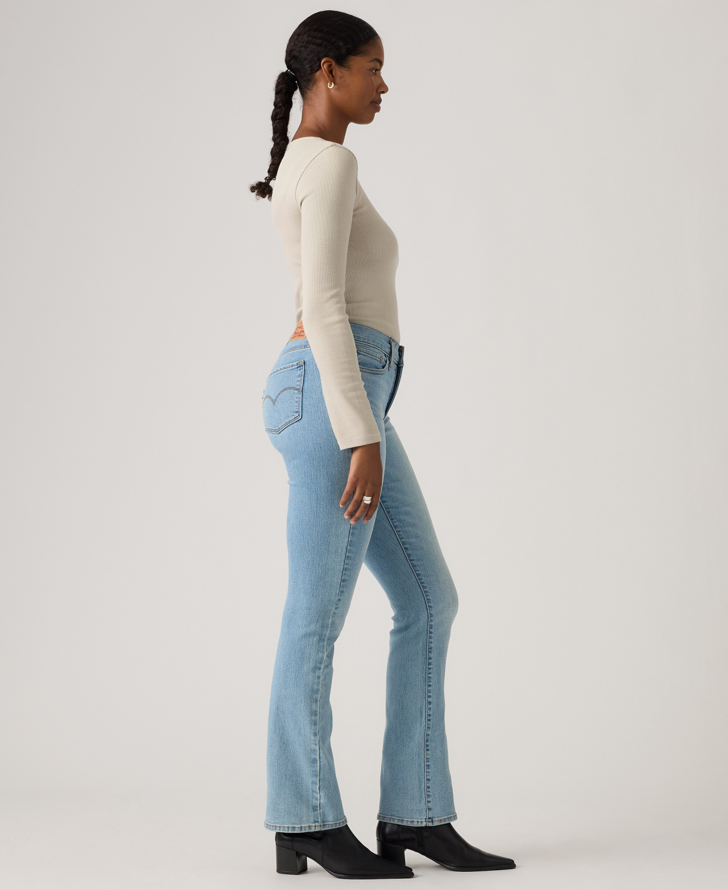 Levi's 315 Shaping Mid Rise Lightweight Bootcut Jeans - Up And Away