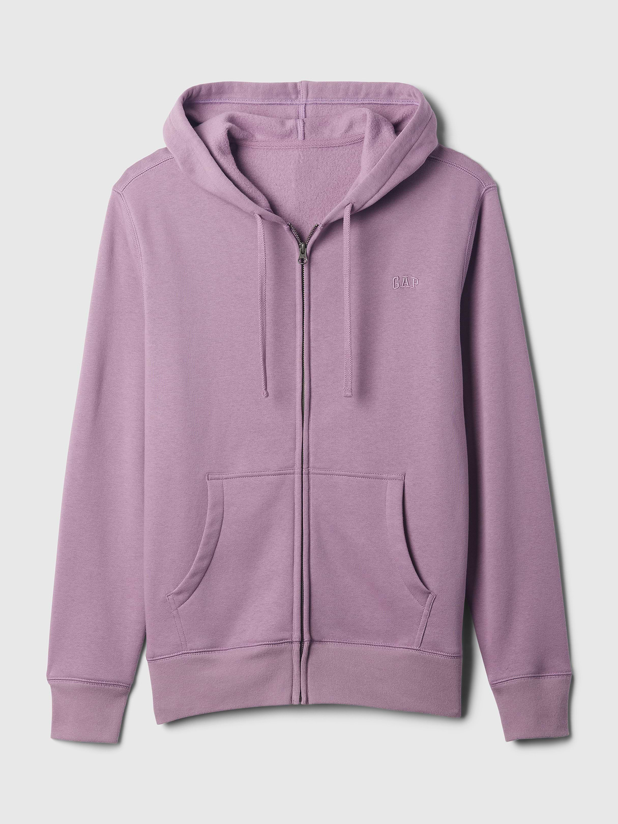 Adult VintageSoft Arch Logo Zip Hoodie - purple