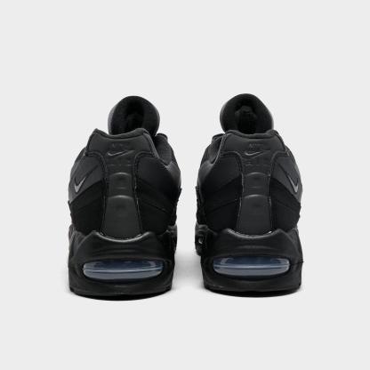 Men's Nike Air Max 95 Big Bubble Casual Shoes - Black/Lime Blast/Anthracite/Metallic Silver