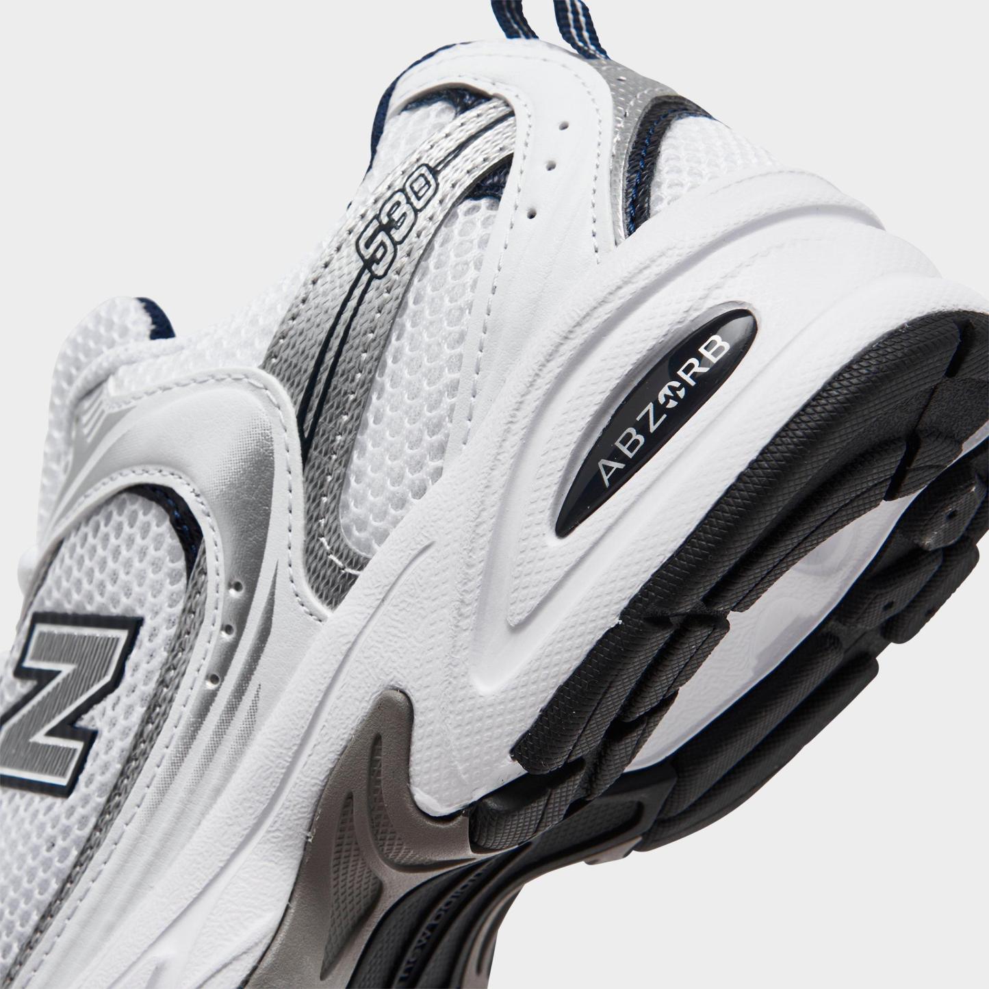 Women's New Balance 530 Casual Shoes - White/Blue/Natural Indigo - view 3