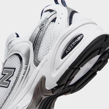 Women's New Balance 530 Casual Shoes - White/Blue/Natural Indigo - view 3