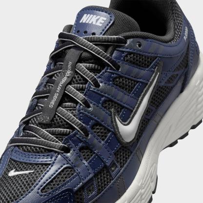 Big Kids' Nithtke P-6000 Casual Shoes - Thunder Blue/Anthracite/Sail/Vast Grey - Detail shot
